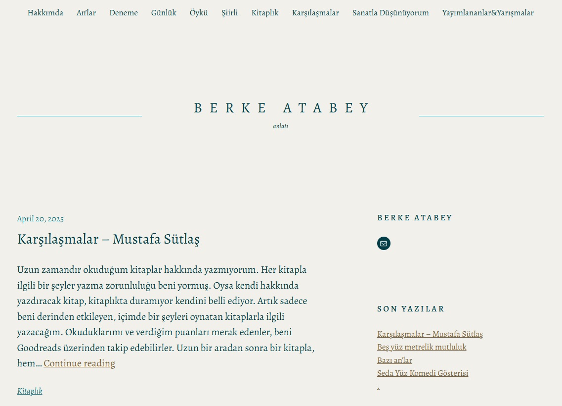 berke atabey yazs